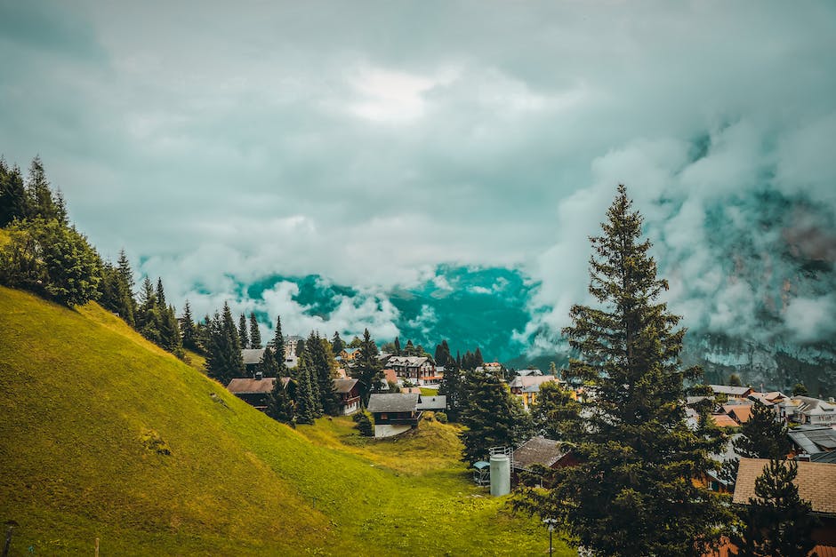  Höhe von Zermatt in der Schweiz