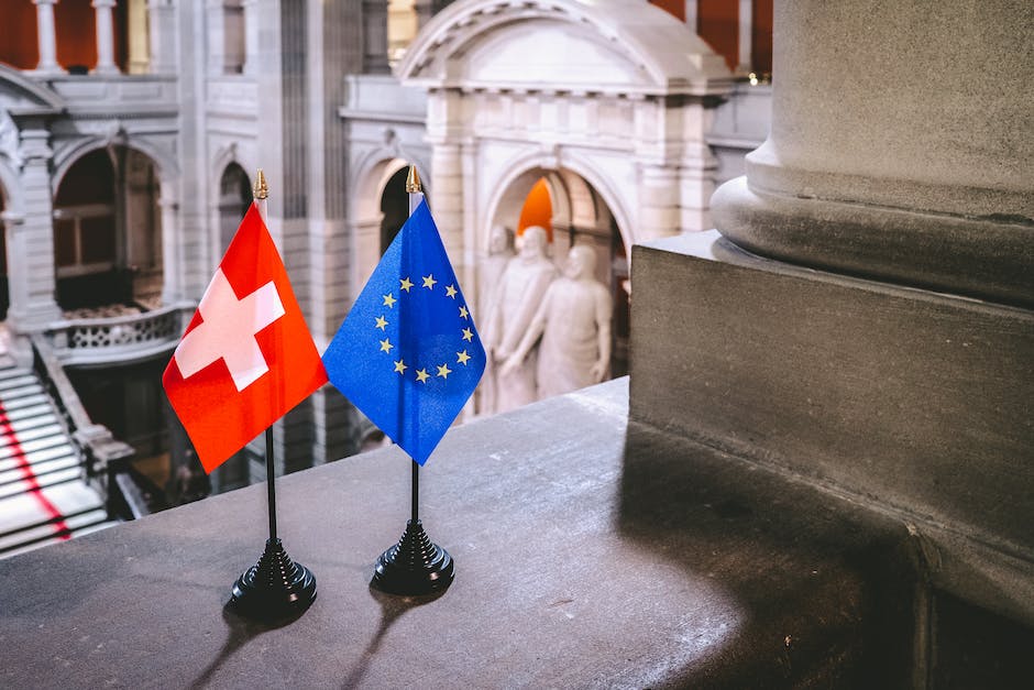 Höhe von Zermatt in der Schweiz